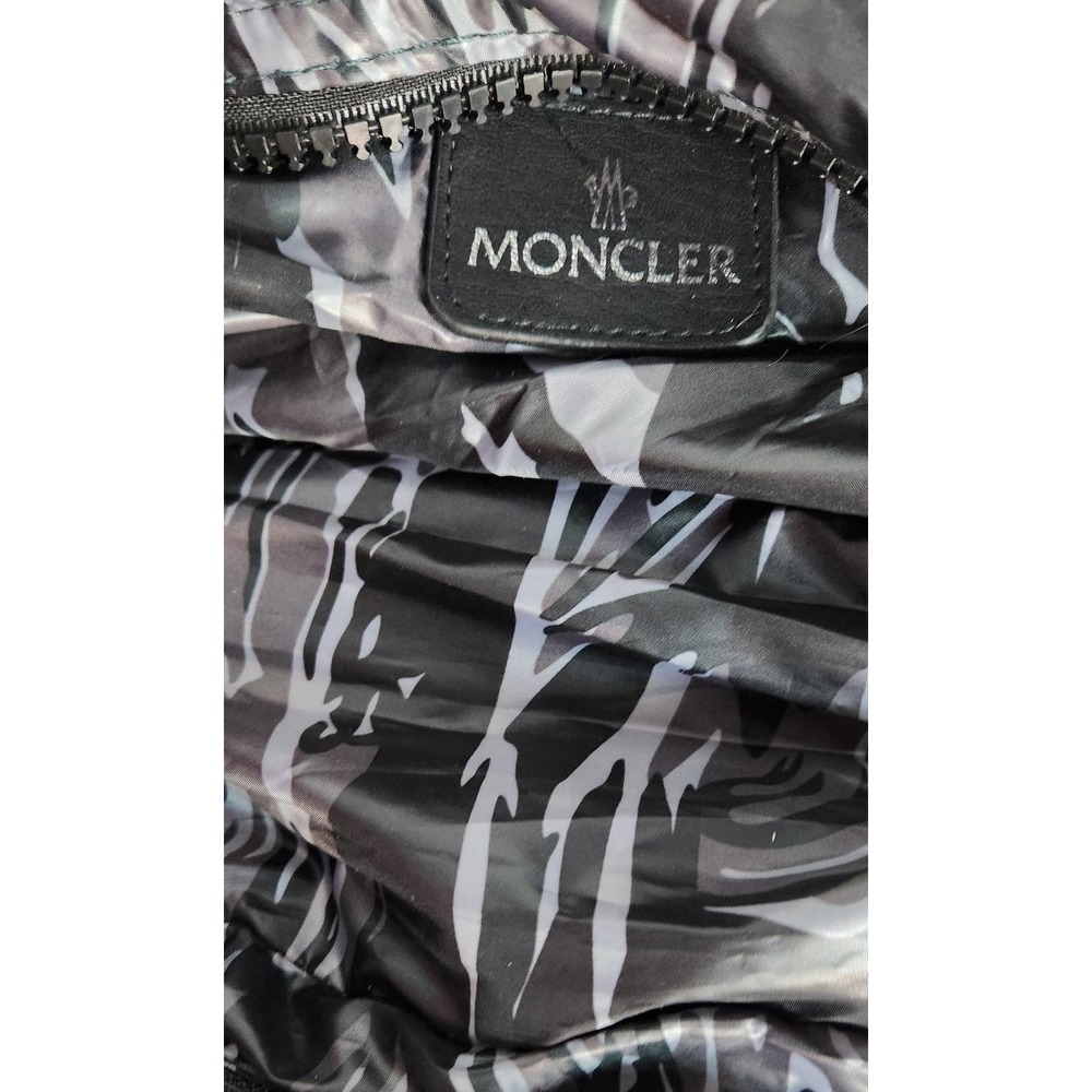 Moncler Quilted Dual Zip Pouch - Picture 2 of 10